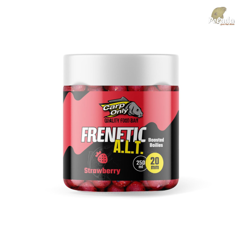 CARP-ONLY Frenetic ALT Boosted Boilies v dipe 24mm 250ml - STRAWBERRY