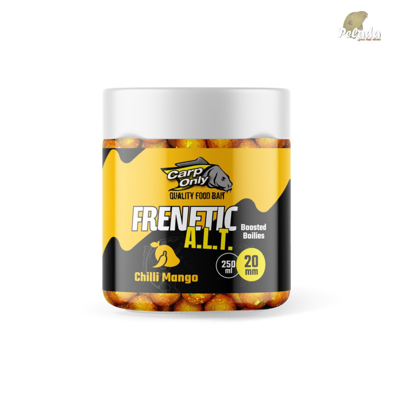 CARP-ONLY Frenetic ALT Boosted Boilies v dipe 24mm 250ml - CHILLI MANGO