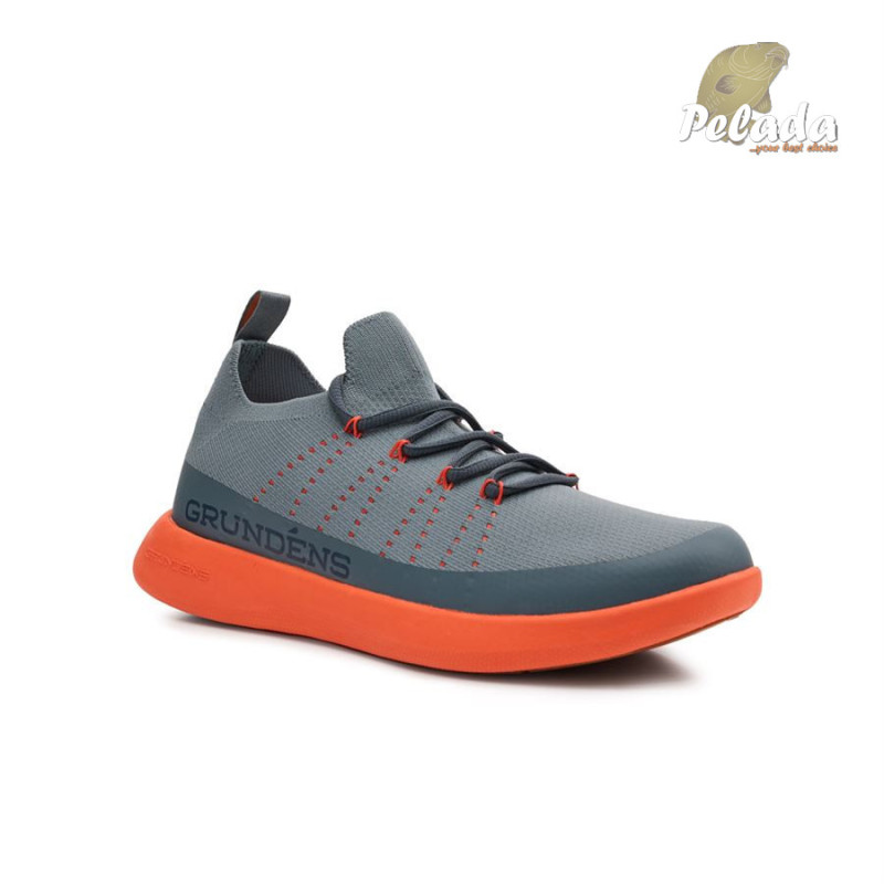 GRUNDÉNS Tenisky Sea Knit Boat Shoe - Storm