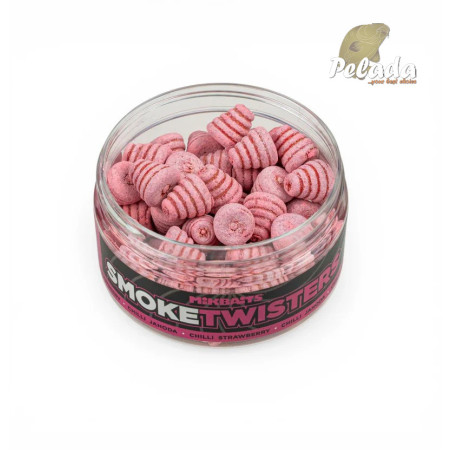 Mikbaits SMOKE Twisters Wafters 12mm 100ml - Chilli Jahoda