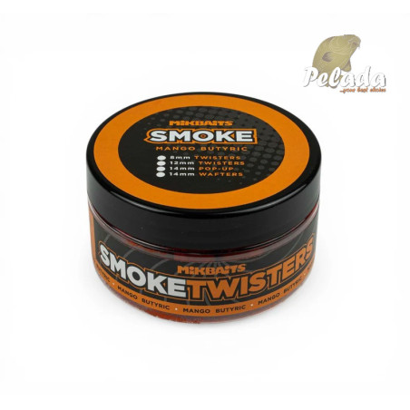 Mikbaits SMOKE Twisters Wafters 12mm 100ml - Mango Butyric