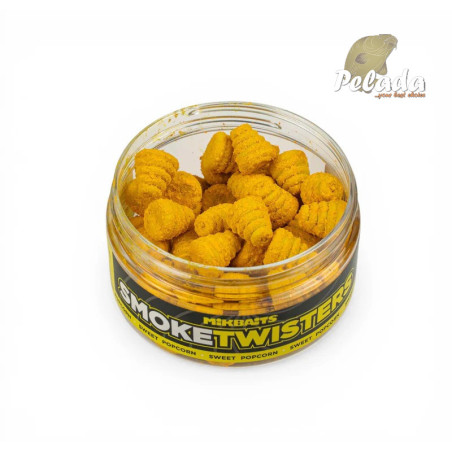 Mikbaits SMOKE Twisters Wafters 12mm 100ml - Sweet Popcorn