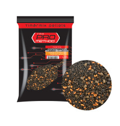 TIMÁR Mix Pro Method Competition Flavored Pellet Mix 2-4mm 800g - Orange/Mango