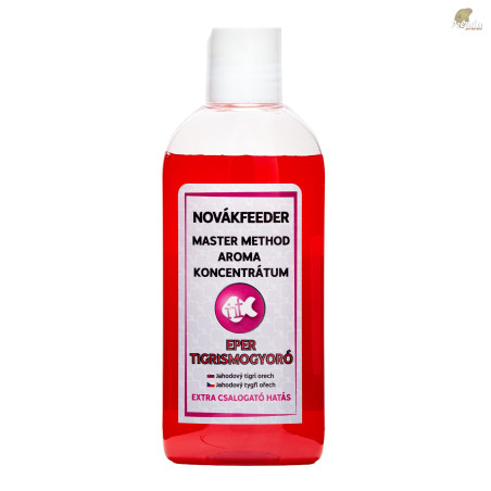 NOVÁKFEEDER Master Method Aróma Koncentrát 200ml - Jahoda Tigrí Orech