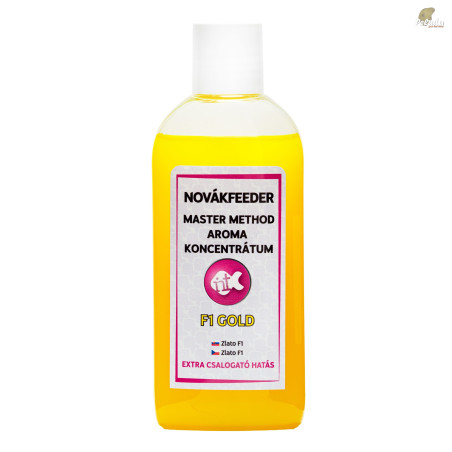 NOVÁKFEEDER Master Method Aróma Koncentrát 200ml - F1 Gold Panettone