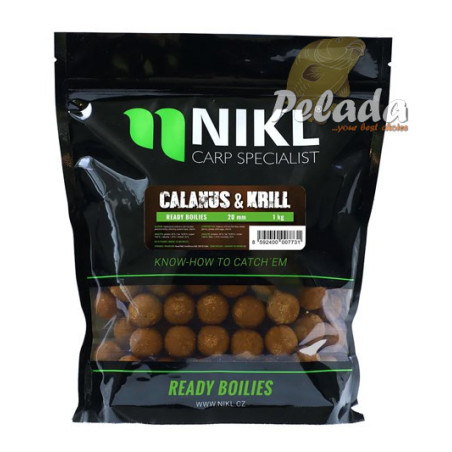 Nikl Ready Hotové Boilies CALANUS & KRILL