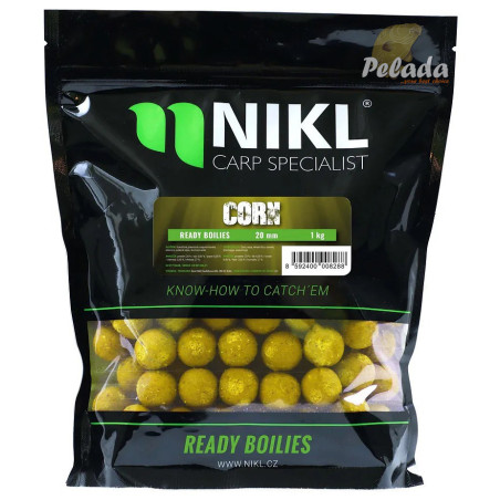 Nikl Ready Hotové Boilies Kukurica CORN