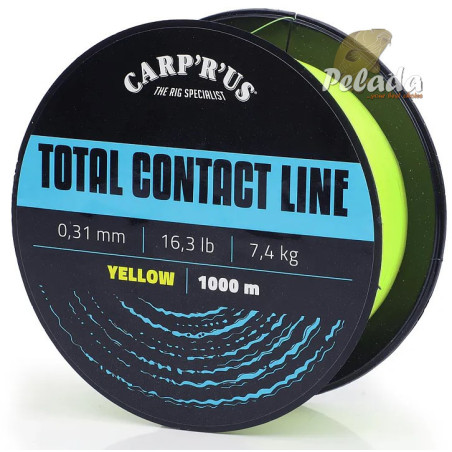 Carp´R´Us Vlasec Total Contact Line Yellow 1000m