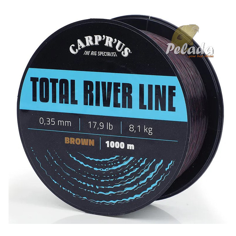 Carp´R´Us Vlasec Total River Line Brown 1000m