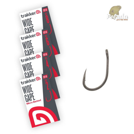 Trakker Háčiky Wide Gape Hooks Micro Barbed 10ks