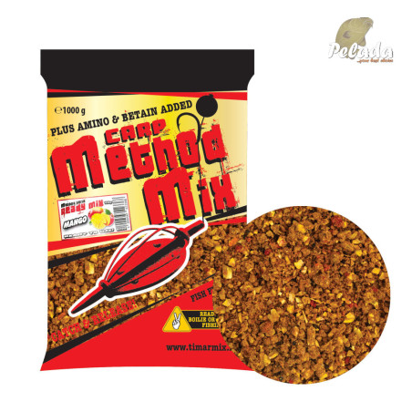 TIMÁR Mix Vlhčené Krmivo Feeder Ready Mix 1kg - Mango