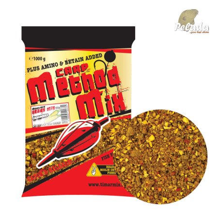 TIMÁR Mix Vlhčené Krmivo Feeder Ready Mix 1kg - Sladká Kukurica