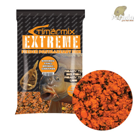 TIMÁR Mix Vlhčené Krmivo Extreme Method Feeder Ready Mix 1kg - Pomaranč