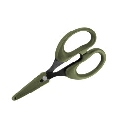 Nožnice s vrúbkami Delphin BladeX Long Titan 12cm