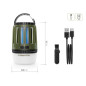 Kempingová lampa Delphin MOSKYTO 3W/140lm/2600mAh Kempingová lampa Delphin MOSKYTO 3W/140lm/2600mAh