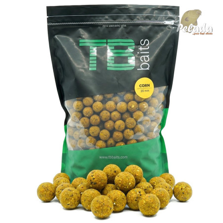 TB Baits Hotové Boilies Corn - Kukurica  2,5kg