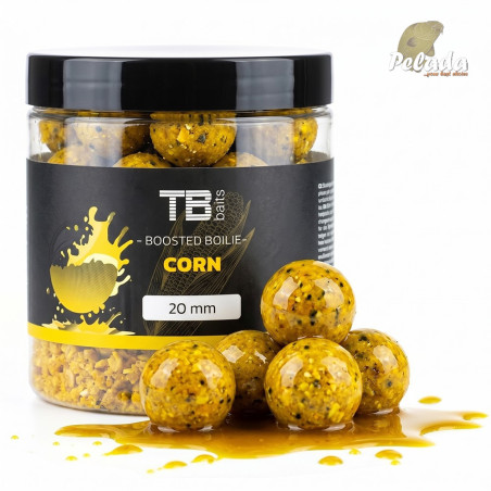 TB Baits Boosterované Boilies Corn - Kukurica 120g