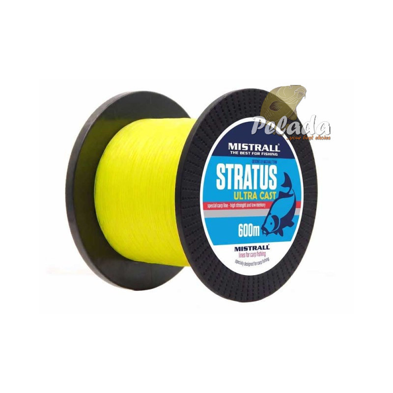 Mistrall Vlasec Stratus Carp Fluo Yellow Žltý 600m