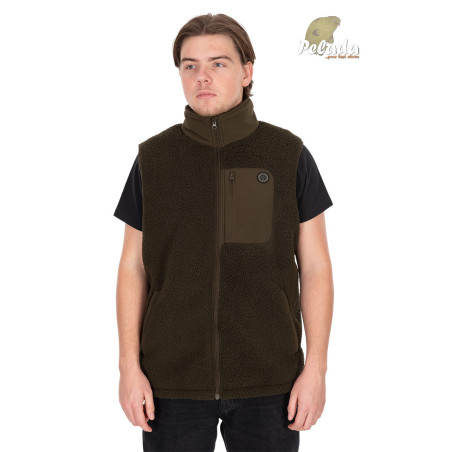 Fox Vesta Olive Sherpa Hybrid Gilet