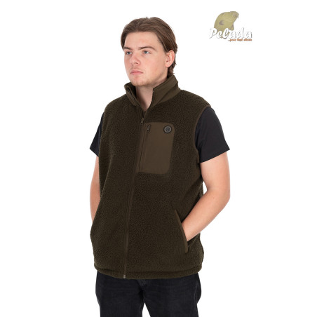 Fox Vesta Olive Sherpa Hybrid Gilet