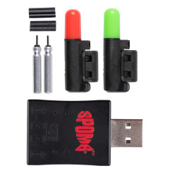 Spomb SET Svetlo Na Raketu Light Kit - 2 x svetlo + nabíjačka