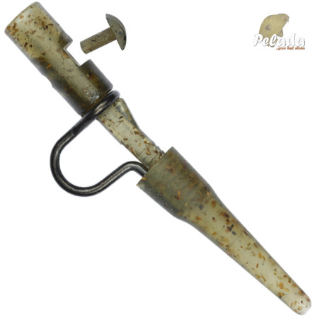 Giants Fishing Záves na olovo Heavy Duty Lead Clip with Pin Camo 6ks