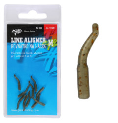 Giants Fishing Rovnátka na háčik Line Aligner-Medium Camo 10ks