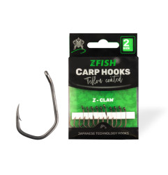 ZFISH Teflonové Háčiky s očkom Z-Claw 10ks