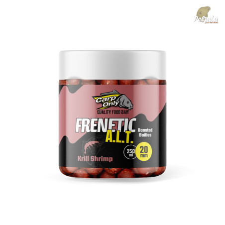 Carp-Only Frenetic ALT Boosted Boilies v dipe Krill Kreveta 24mm 250ml