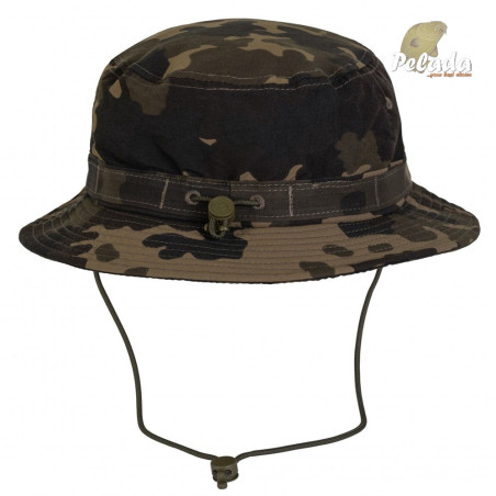Korda Klobúk Stalking Bucket Hat Dark Kamo